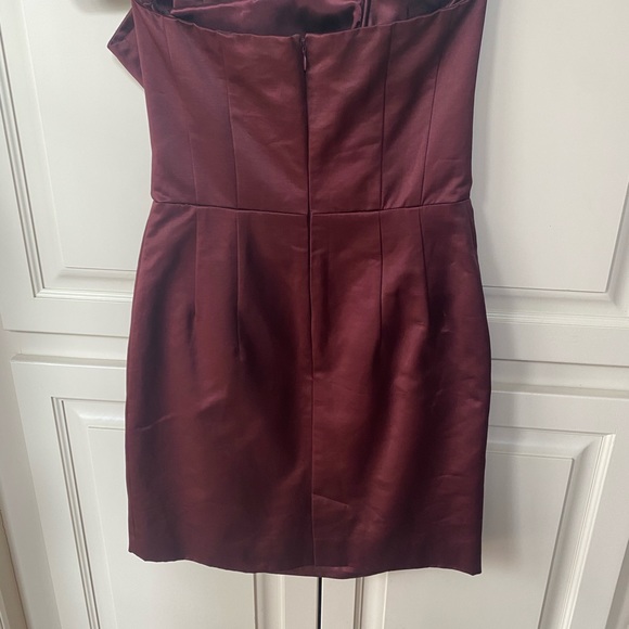 French Connection Strapless Silk / Satin Sz6 Dress - Picture 5 of 7